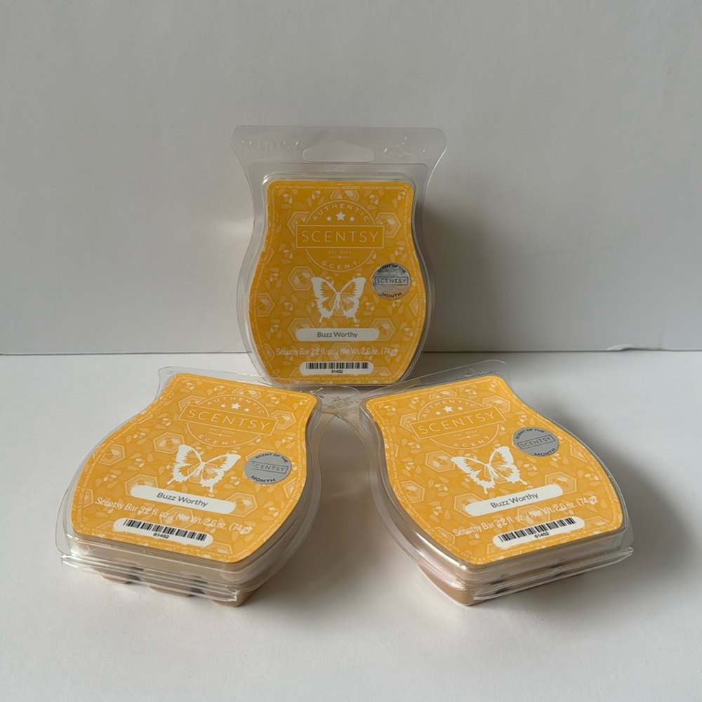 3 Scentsy Bars - Buzz Worthy NEW